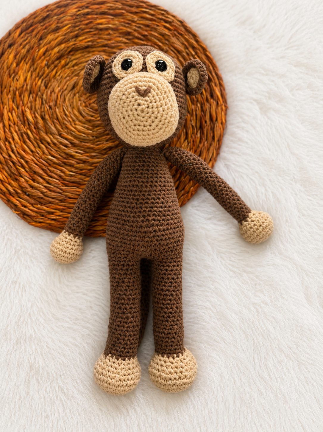 Coco the Crochet Monkey