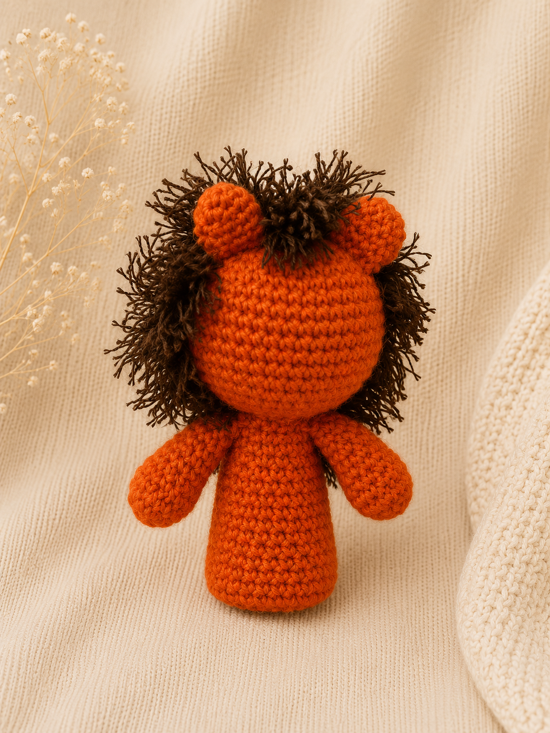 Handmade crochet animal finger puppet set of 5 by The Hook Project