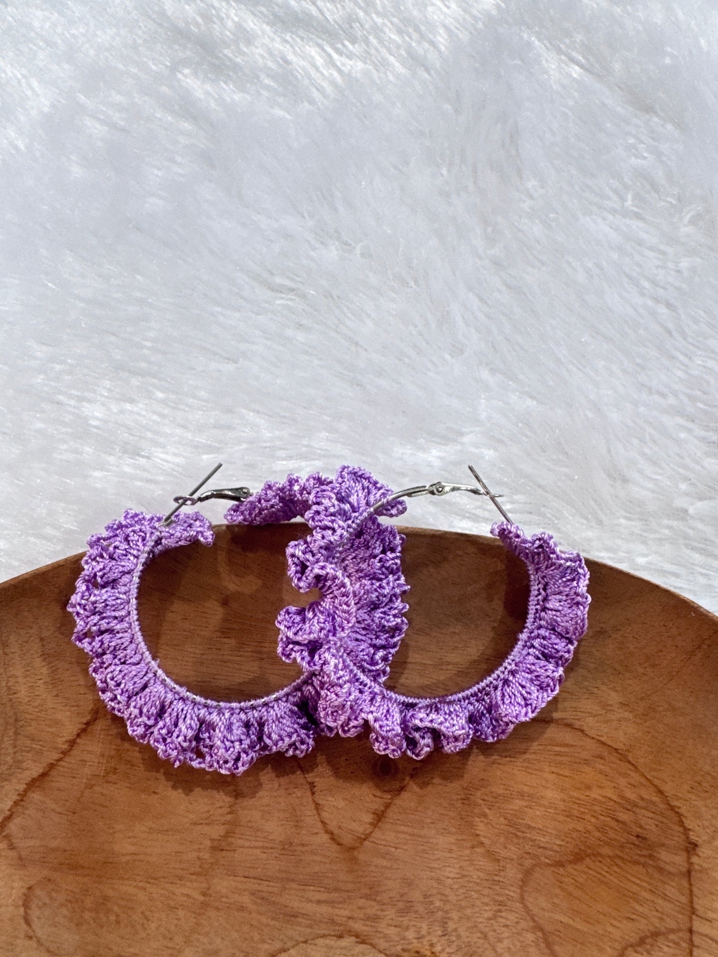 Lilac bloom hoop