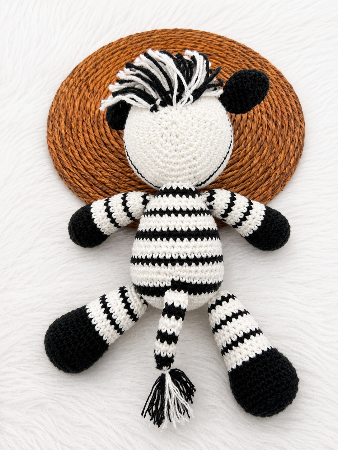 Zippy Crochet Zebra