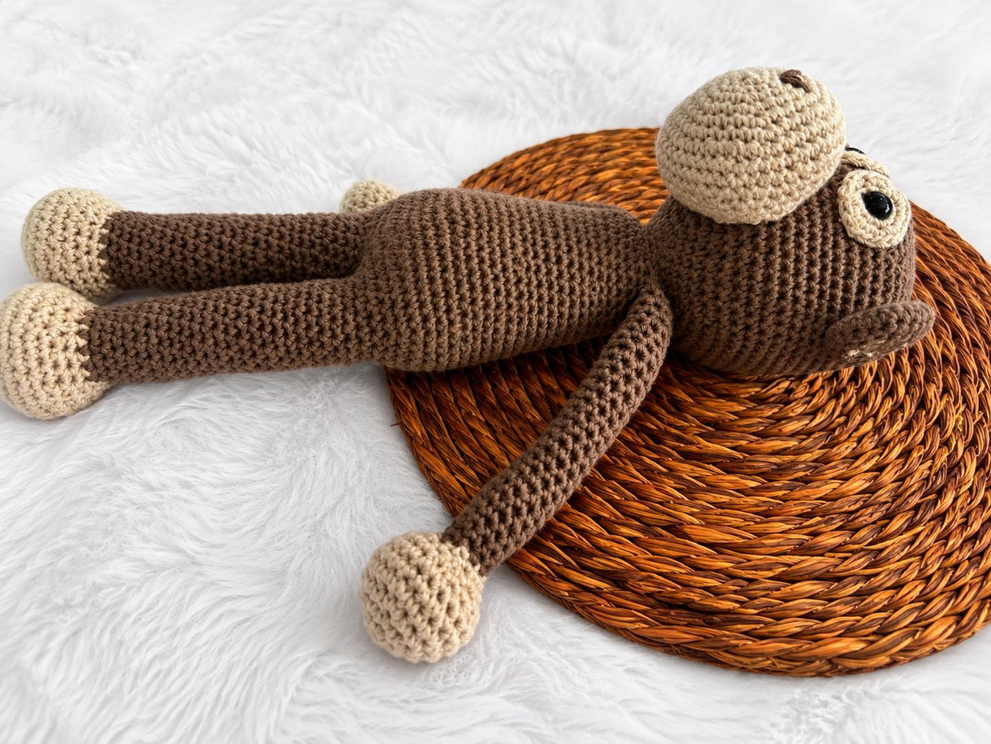 Coco the Crochet Monkey