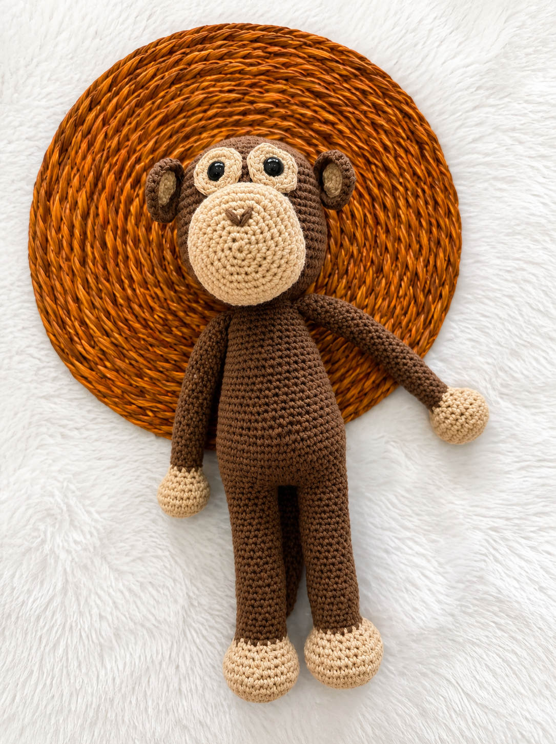 Coco the Crochet Monkey