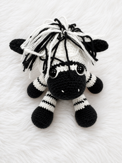 Zippy Crochet Zebra