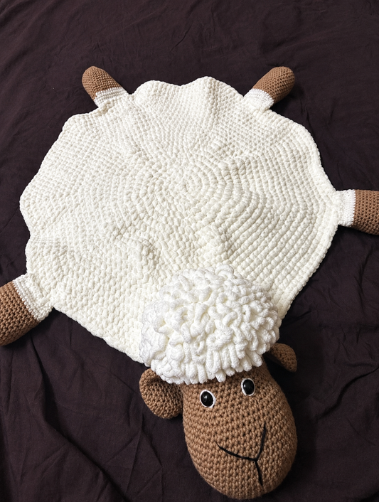 Customisable Crochet Baby Rug